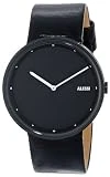 Alessi Men's AL13003 "Out Time" Stainless Steel Watch with Leather Band