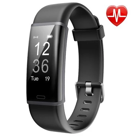 Lintelek Fitness Tracker, Customized Activity Tracker with Heart Rate Monitor