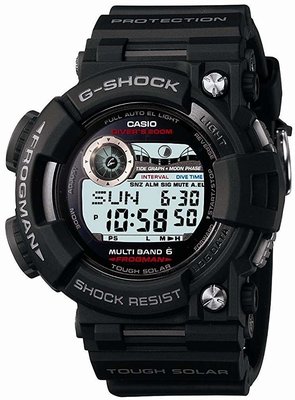 Casio G-Shock Digital ISO-level 200-meter water resistance
